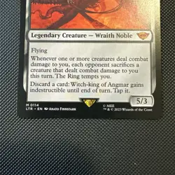 MTG Witch-king of Angmar The Lord of the Rings: Tales of Middle-earth 0114 - Image 2