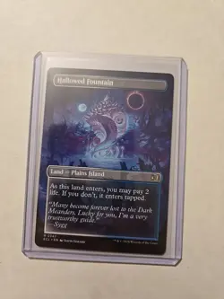 Hallowed Fountain (Borderless) - Lorwyn Eclipsed - NM - Rare - Land - Image 2