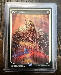 MTG - Path to Exile (MagicFest Textless) Promo NM Instant Special - Mint - Image 1