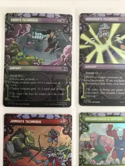 Mtg Teenage Mutant Ninja Turtles Foil / Regular (showcase) Lot 8 Shredder Leo - Image 2