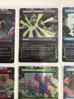 Mtg Teenage Mutant Ninja Turtles Foil / Regular (showcase) Lot 8 Shredder Leo - Image 3