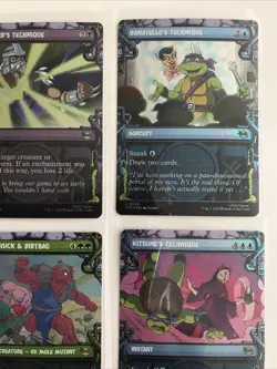 Mtg Teenage Mutant Ninja Turtles Foil / Regular (showcase) Lot 8 Shredder Leo - Image 4
