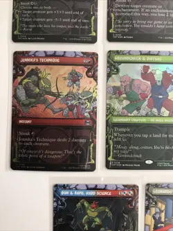 Mtg Teenage Mutant Ninja Turtles Foil / Regular (showcase) Lot 8 Shredder Leo - Image 5