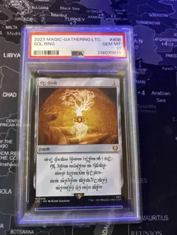 Sol Ring Elven 0408 MTG - LOTR - PSA 10 - Image 1