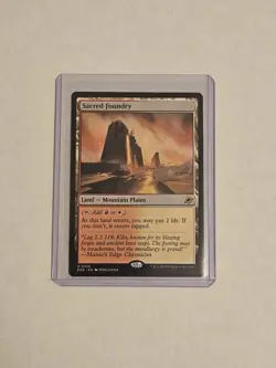 Sacred Foundry - NM - MTG - Edge of Eternities - EOE #256 - MTG Singles - Image 1