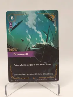 Downwell [SFD - 147/221] - NM [Foil] TCG Riftbound - Image 1