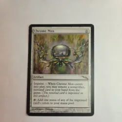 MTG Magic the Gathering Chrome Mox (152/306) Mirrodin MP - Image 1