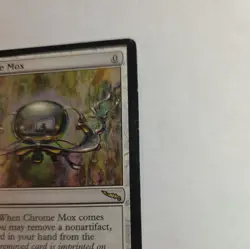 MTG Magic the Gathering Chrome Mox (152/306) Mirrodin MP - Image 2