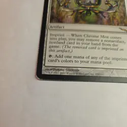 MTG Magic the Gathering Chrome Mox (152/306) Mirrodin MP - Image 4