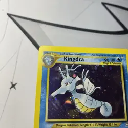 Kingdra Holo Rare 8/111 Neo Genesis 2000 Pokemon TCG WOTC. LP - Image 5