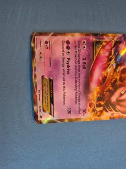Pokemon TCG Mewtwo-EX Next Destinies 54/99 Holo Ultra Rare DAMAGED - Image 4