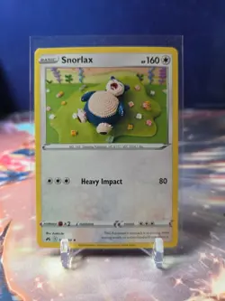 Snorlax Rare Non Holo Crown Zenith 109/159 Pokemon TCG NM-LP - Image 1