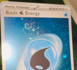Pokemon 151 Water Energy 003 - 3 Swirls - Cosmos Holo NM/M - Image 2