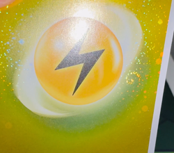 Pokemon 151 Lightning Energy 004 - 1 Swirl- Cosmos Holo NM/M - Image 2