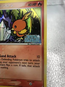 Torchic 66/100 STAMPED Crystal Guardians Reverse Holo Pokemon English TCG - Image 4
