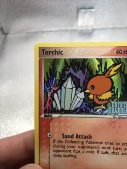 Torchic 66/100 STAMPED Crystal Guardians Reverse Holo Pokemon English TCG - Image 5