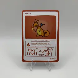 Zardy (Charizard) 86/90 - Pokedoodles No Scalp Series Fan Art - Pokemon - Image 1