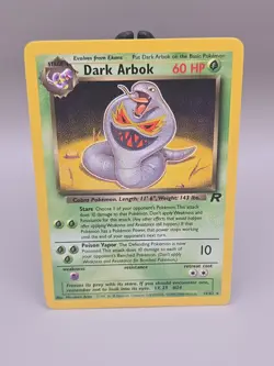 Dark Arbok 19/82 Team Rocket Non Holo Rare Pokemon Card - Image 1