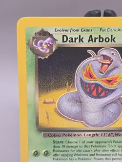 Dark Arbok 19/82 Team Rocket Non Holo Rare Pokemon Card - Image 2