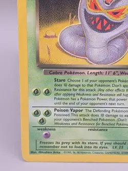 Dark Arbok 19/82 Team Rocket Non Holo Rare Pokemon Card - Image 5