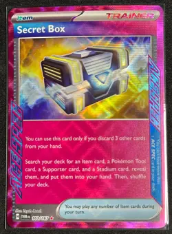SECRET BOX 2024 POKEMON TWILIGHT MASQUERADE ACE SPEC RARE 163/167 - Image 1