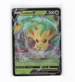 Leafeon V SWSH07 Evolving Skies | NM Pokemon Card - Image 1