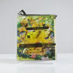 Pokemon Center Original Pikachu Large Gathering Collection File Binder TCG New - Image 2