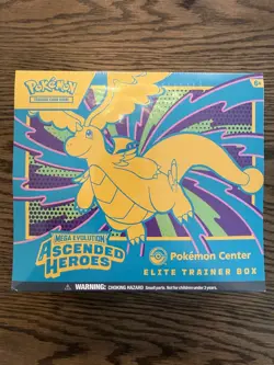 Pokemon TCG: Mega Evolution-Ascended Heroes POKEMON CENTER ETB - Image 1