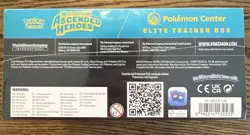 Pokemon TCG: Mega Evolution-Ascended Heroes POKEMON CENTER ETB - Image 2