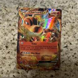 Pokemon Charizard EX Ultra Rare Holo XY29 XY Promo 180 HP 120 Attack - Image 1