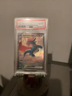 114195823 Salamence ex 2025 Pokemon Journey Together #187 SIR PSA 10 - Image 1
