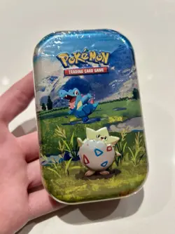 Pokemon TCG Ascended Heroes Mini Tin - Totodile / Togepi - SEALED - Image 1