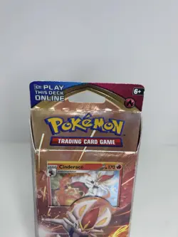 NEW Pokemon Sword and Shield TCG Theme Deck Featuring Cinderace Factory Sealed 820650806599 - Image 2