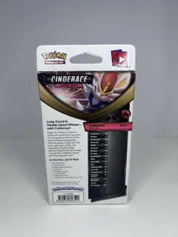 NEW Pokemon Sword and Shield TCG Theme Deck Featuring Cinderace Factory Sealed 820650806599 - Image 5