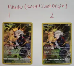 Pokemon TCG Pikachu Sword & Shield: Lost Origin 2022 ungraded unplayed mint cond - Image 1
