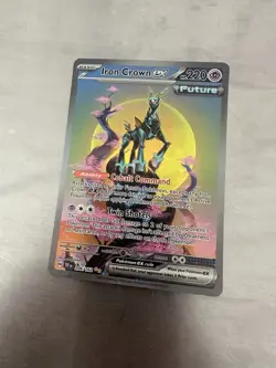 Pokemon TCG Iron Crown EX Scarlet & Violet Temporal Forces 206/162 - Image 3