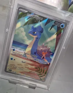 Pokemon TCG Mistys Lapras 194/182 Destined Rivals Illustration Rare - Image 2