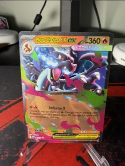 Mega Charizard X ex 029 - Pokemon MEP029: Mega Evolutions - Black Star Promo NM - Image 1