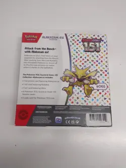 Pokemon TCG 151 Alakazam ex Collection Box Sealed Scarlet And Violet HOT ITEM! - Image 2