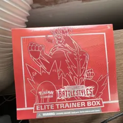 Pokemon Sword & Shield Battle Styles Elite Trainer Box Booster Urshifu - Image 1