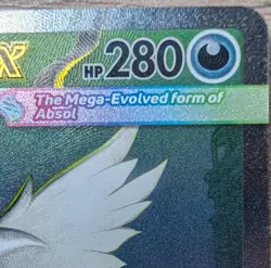 Pokemon TCG Mega Evolution Mega Absol EX SIR 180/132 NM Near Mint - Image 4