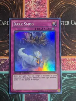 Yu-Gi-Oh! Dark Smog ABYR-ENSE2 Limited Super Rare NM a1/ - Image 1
