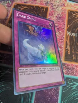 Yu-Gi-Oh! Dark Smog ABYR-ENSE2 Limited Super Rare NM a1/ - Image 2