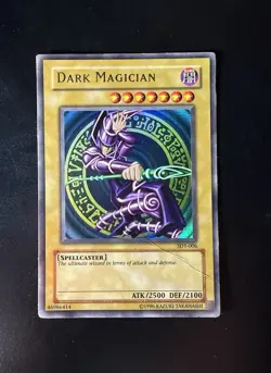 Dark Magician SDY-006 Holo Card 2002 Unlimited Edition - Image 1