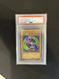 Yu-Gi-Oh Dark Magician SDY-EN006 1st Edition Ultra Rare - PSA 5 EX Condition - Image 1