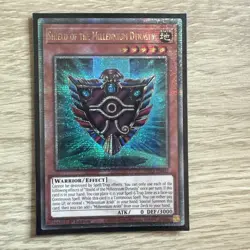 Yugioh Shield of the Millennium Dynasty INFO-EN003 Quarter Century Rare 1st Ed - Image 1