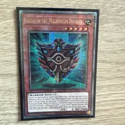 Yugioh Shield of the Millennium Dynasty INFO-EN003 Quarter Century Rare 1st Ed - Image 3
