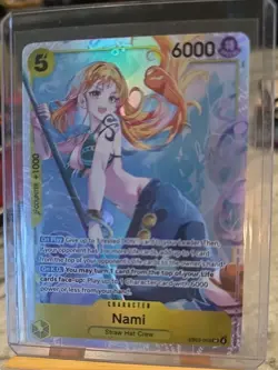 One Piece: Nami EB03-053 SR - Heroines Edition - Image 1