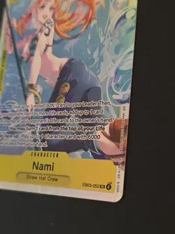 One Piece: Nami EB03-053 SR - Heroines Edition - Image 5