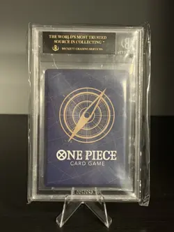 One Piece Monkey D. Luffy BGS 10 Black Label Rare Egg ODA - Image 2